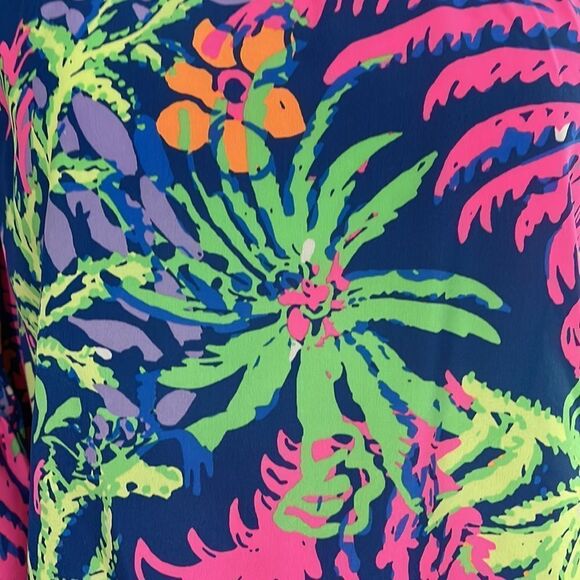 Lilly Pulitzer Santillan silk top XXS NWT - Picture 4 of 6